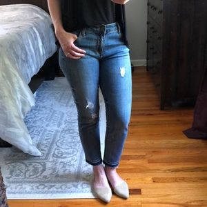 Kut from the Kloth Ankle Distressed Jean